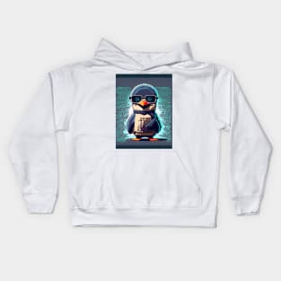 that peguin developer Kids Hoodie